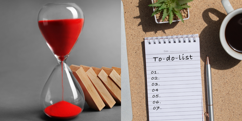 Memblokir waktu dan daftar tugas yang harus dilakukan: Apa yang meningkatkan produktivitas?