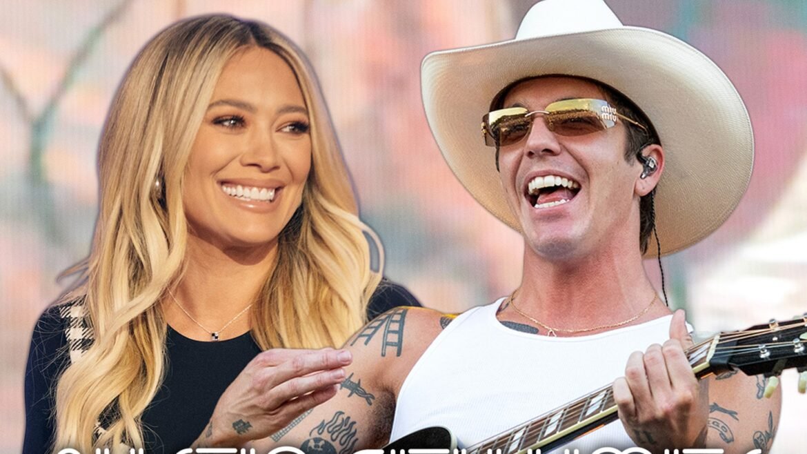 Seorang panutan mengeluarkan Hillary Duff di dalam perbatasan kota Austin