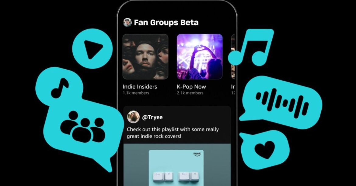 Fitur Amazon Music yang baru menghadirkan rekomendasi lagu dari penggemar sungguhan, bukan AI