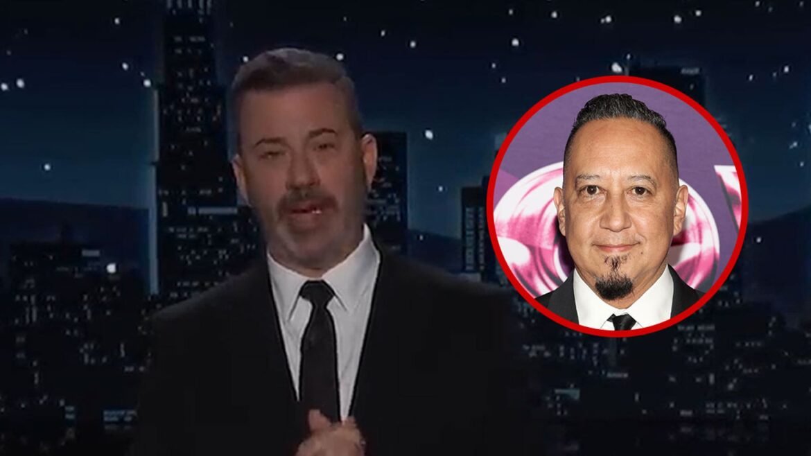 Jimmy Kimmel memberikan penghormatan kepada temannya Cleto Escobedo setelah kematian pemimpin band tersebut