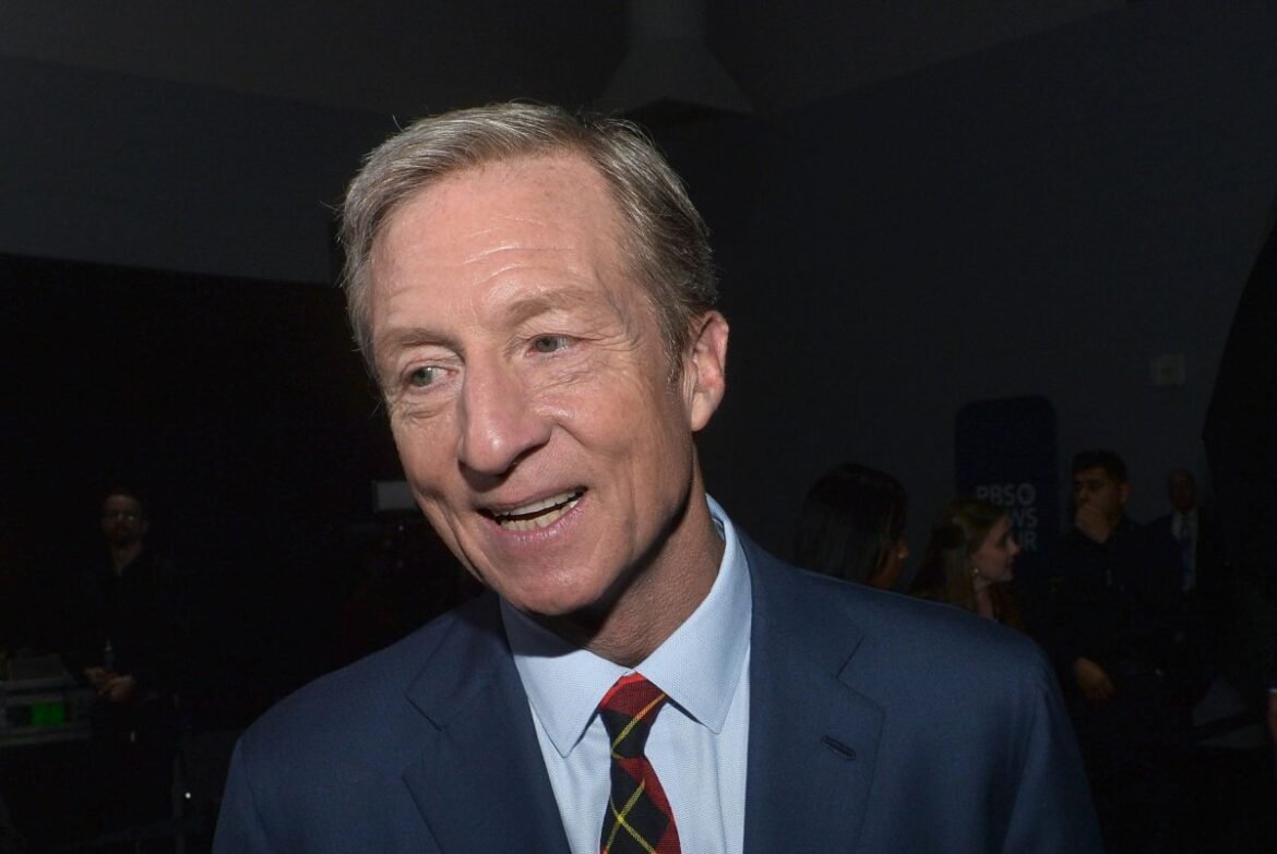 Miliarder Tom Steyer mengumumkan kampanye untuk menjadi gubernur California