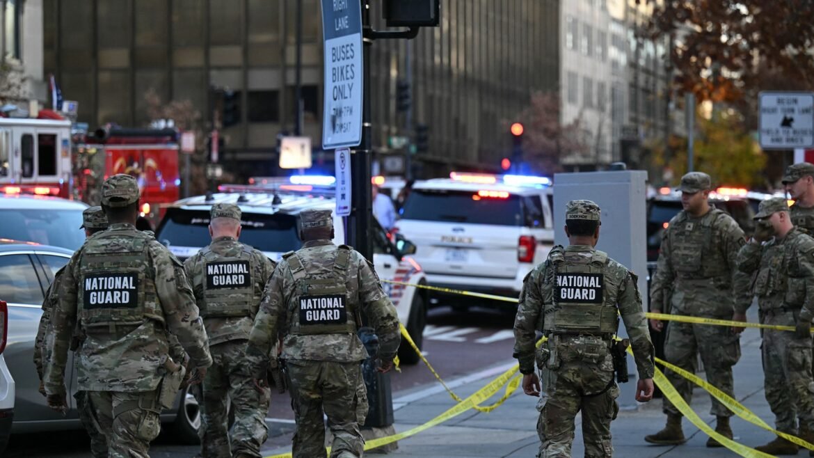 Tersangka diidentifikasi dalam penembakan Garda Nasional, lihat dia ditahan