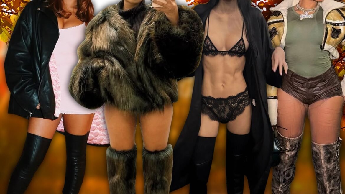 Wanita cantik setinggi paha, coba tebak – terlalu panas untuk jatuh!