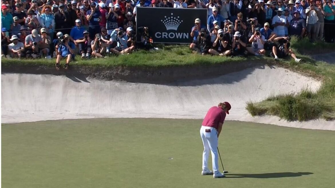 Cam Smith gagal melakukan putt penting di hole ke-72 saat Rasmus Neergaard-Petersen memenangkan mahkota Australia Terbuka