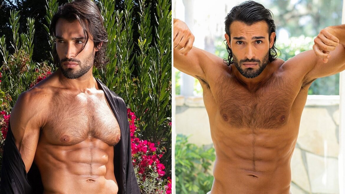 “Mantan Sam Asghari dari Britney Spears Dilucuti untuk Sampul Playgirl yang Hampir Telanjang”.