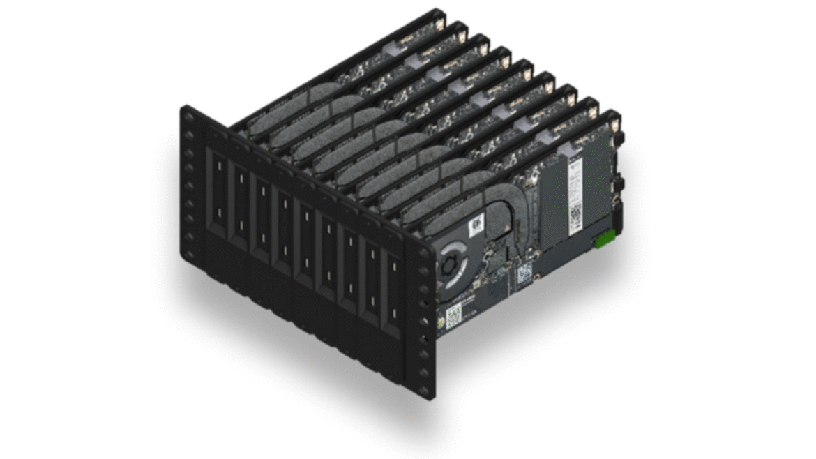 Papan kerangka lama mendapatkan kehidupan kedua sebagai cluster yang dipasang di rak yang dibangun berdasarkan pencetakan 3D dan ekspektasi sederhana.