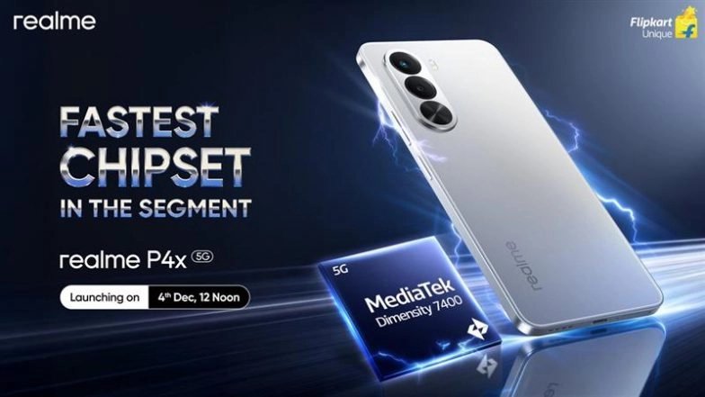 Realme P4x mulai dijual di India pada 10 Desember 2025; Lihatlah harga, fitur dan spesifikasinya