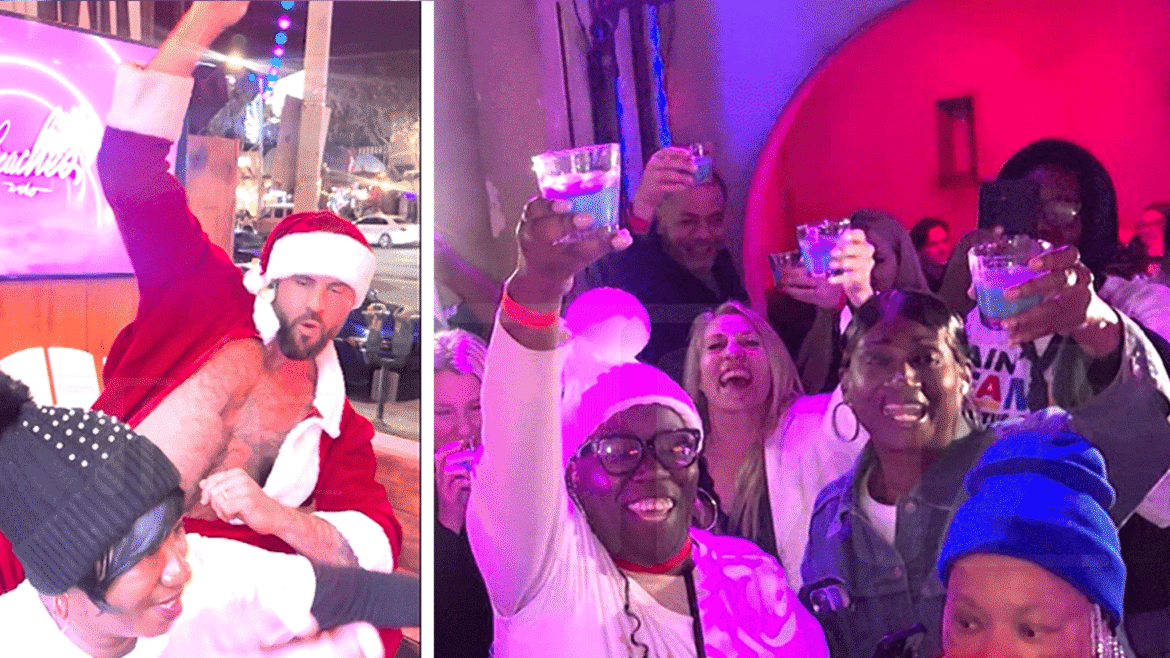 “TMZ After Dark” berubah menjadi bus rave untuk malam yang liar di Hollywood