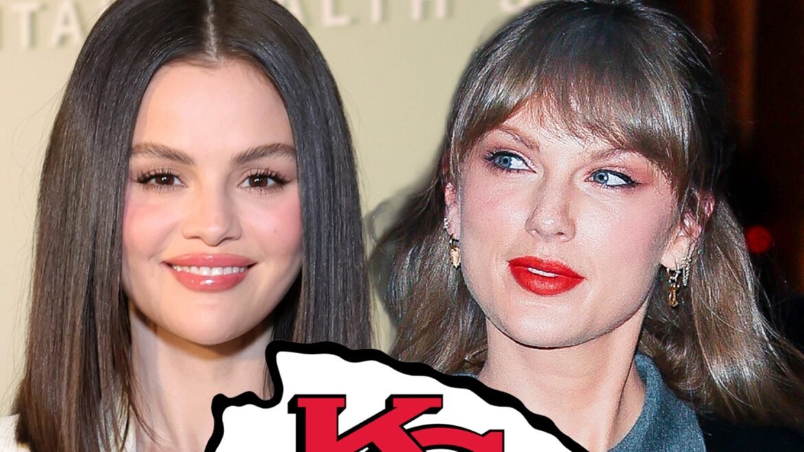 Taylor Swift dan Selena Gomez menyemangati Chiefs selama pertandingan melawan Texas